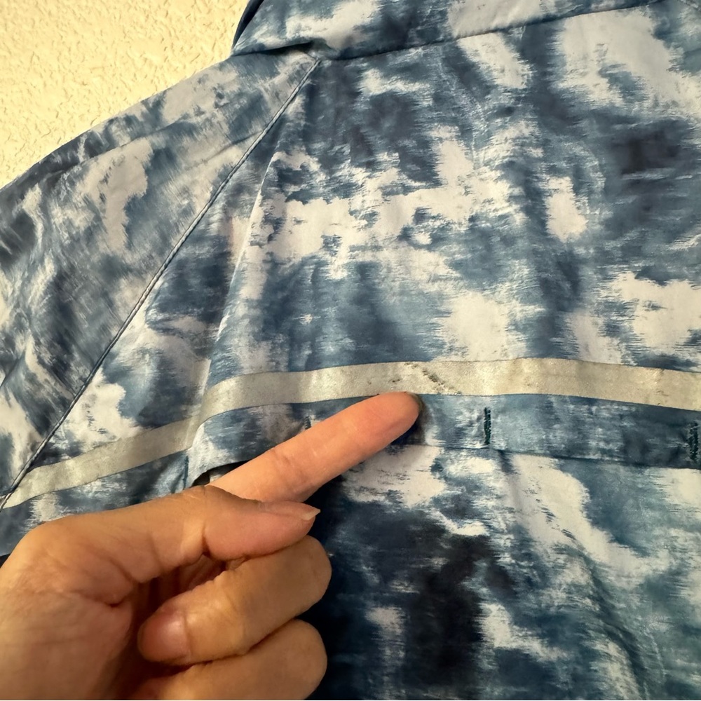 Lululemon Miss Misty Jacket Full Zip Winderbreaker Alberta Silver Fox Blue S - Picture 9 of 13